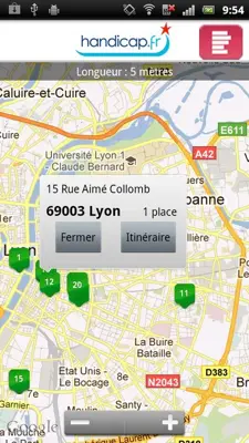 Handicap.fr android App screenshot 2