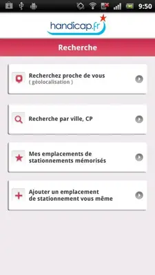 Handicap.fr android App screenshot 3